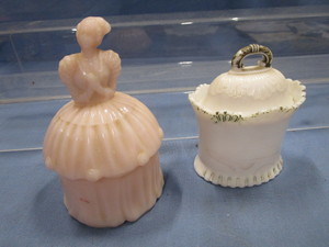 Southern Belle Powder Jar & Basket