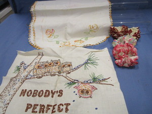 Embroidered & Crocheted