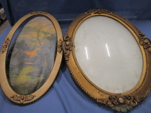 Oval Frames -One Domed Glass