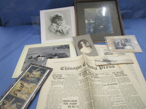 B&W Photos, Dionne quints, 1943 Chisago County Press