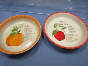 Ceramic 10 Pie Plates