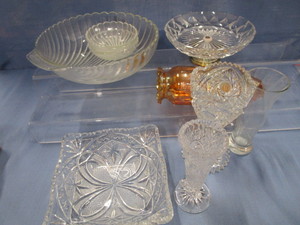 Shell Shaped Bowl, Vases