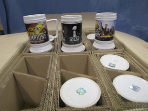 Dozen Super Bowl XLV Steins