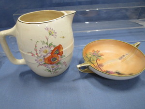 Poppies Pitcher, Nippon Dish