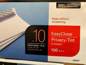 Miscellaneous Envelopes