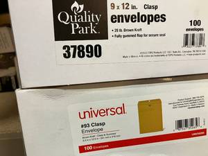 Catalog Envelopes