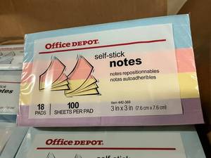 Pastel Sticky Notes