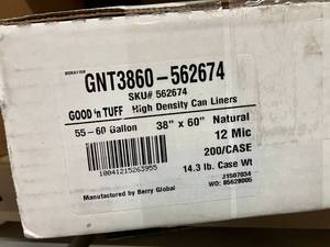 55-60 Gallon Can Liners