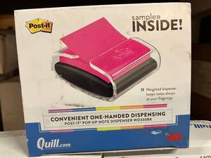 Pop-Up Post-It Note Dispensers