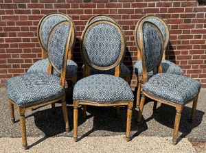 lot 46 image: Set of Six Ave Octavia Dining Chairs