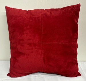 lot 69 image: Two Radiant Red Accent Pillows