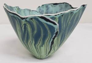 lot 113 image: Curtis Benzl Porcelain - Jungle Jump MC #0119