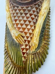 lot 60 image: Artisan Crafted Egyptian Rattle Figurine