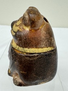 lot 115A image: Frog Figurine Incense Burner