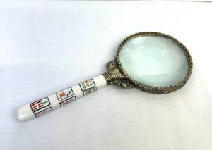 lot 156 image: Ornate Magnifying Glass