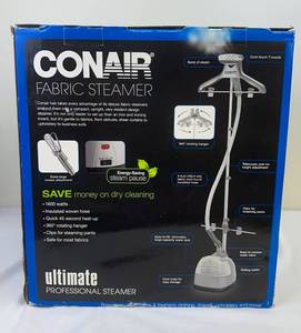 lot 167 image: Conair Ultimate Professional Fabric Steamer in Original Box