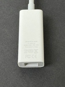 lot 187 image: Apple Thunderbolt to FireWire 800 Adapter Cable MD464ZMA A1463