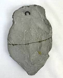 lot 202 image: Wall Hanging Concrete Carving of a Man