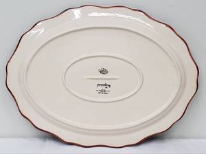 lot 212 image: Large Ceramic Serving Platter from Temptations by Tara - New