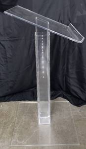 lot 249 image: Modern Style Acrylic Podium