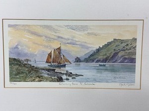lot 239 image: Mark Gibbons, Sailing Home to Salcombe Print