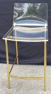 lot 316 image: Set of FOUR CB2 Chiaro Counter Stool - 24