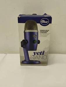NEW BLUE YETI NANO BLUE MICROPHONE