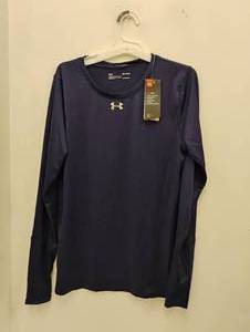 NEW UNDER ARMOUR HEATGEAR LONG SLEEVE T-SHIRT SIZE MEDIUM BLUE