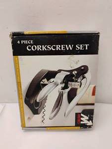 4 PIECE CORKSCREW SET