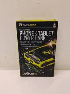 NEW GOAL ZERO PHONE & TABLET POWER BANK