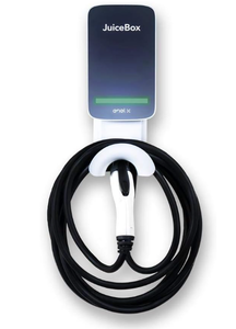 lot 50 image: JuiceBox 40 Smart Electric Vehicle (EV) Charging Station with WiFi - 40 amp Level 2 EVSE, 25-Foot Cable