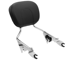 lot 175 image: Detachable Backrest Sissy Bar For Harley Davidson Touring Road King FLHR 2009-2019