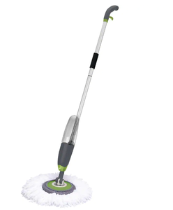 lot 189 image: ITS EZ DONT SWEAT IT Its EZ Premium Multi-Surface Round Microfiber Spray Mop