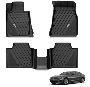 lot 312 image: 3W Floor Mats Custom Fit for 2019-2024 G20 BMW 3 Series