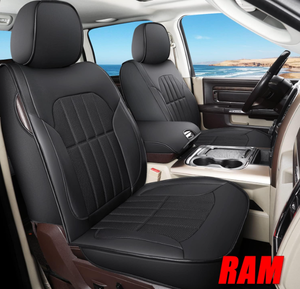 lot 313 image: Dodge Ram Seat Covers Full Set, Full Coverage Luxury Car Seat Covers