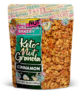 lot 404 image: Lot of 12 The Granola Bakery Cinnamon Nut Keto Granola Cereal, 10 Ounces