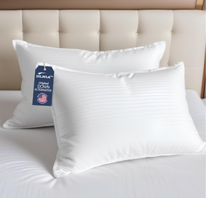 lot 117 image: LOT OF 2 Luxury Bed Pillows Queen Size Set
