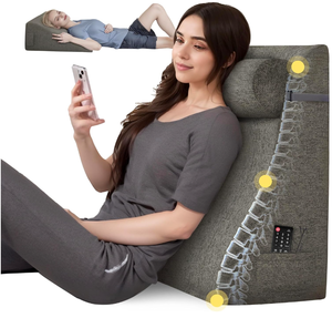 lot 119 image: Reading Pillows for Sitting in Bed Adult Back Pillow for Bed Sitting Up