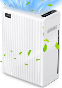 lot 135 image: Air Purifiers for Home Large Room up to 1740ft, H13 HEPA Air Filter for Pets Hair Dander Smoke Pollen Dust
