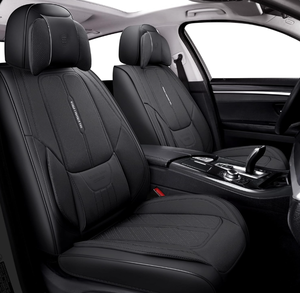 lot 140 image: NS YOLO Full Coverage Leather Car Seat Covers for Front Seats Universal Fit for Cars