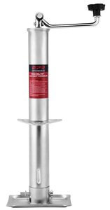 lot 147 image: OPENROAD 5000 lbs A-Frame Trailer Jack, Top-Wind Vertical Travel Camper Trailer Jack with Foot Plate