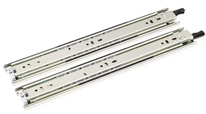lot 148 image: LOT OF 2 Full Extension Heavy Drawer Runners with Lock,Ball Bearing Drawer Slides