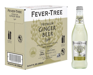 lot 149 image: LOT OF 8 Fever-Tree Refreshingly Light Ginger Beer