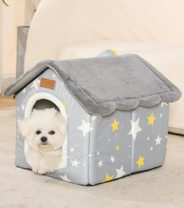 lot 218 image: SEAHOME Foldable Dog House Kennel Bed Mat for Indoor Pets