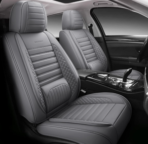 lot 246 image: HAITOUR Full Coverage Leather Car Seat Covers Full Set Universal Fit for Most Cars Sedans Trucks SUVs