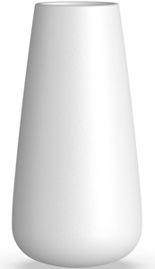 lot 253 image: LOT OF 33 DECORPIA Premium Quality Luxury White Ceramic Vase