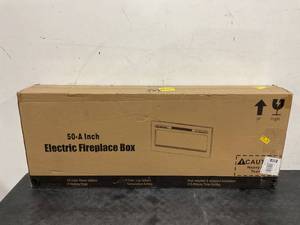 lot 14 image: Electric Fireplace Recessed and Wall Mounted, Fireplace Heater and Linear Fireplace
