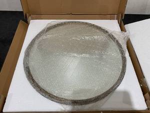 lot 263 image: BYNUIA Round Bathroom Mirror