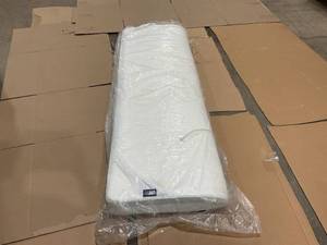 lot 318 image: BedStory 4 Firm Mattress Topper Full Size, Extra Firm Memory Foam Bed Topper for Pain Relief