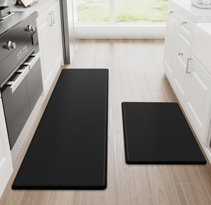 lot 272 image: Kitchen Mats, 2PCS Kitchen Rugs, Cushioned Anti Fatigue Kitchen Mats for Floor,